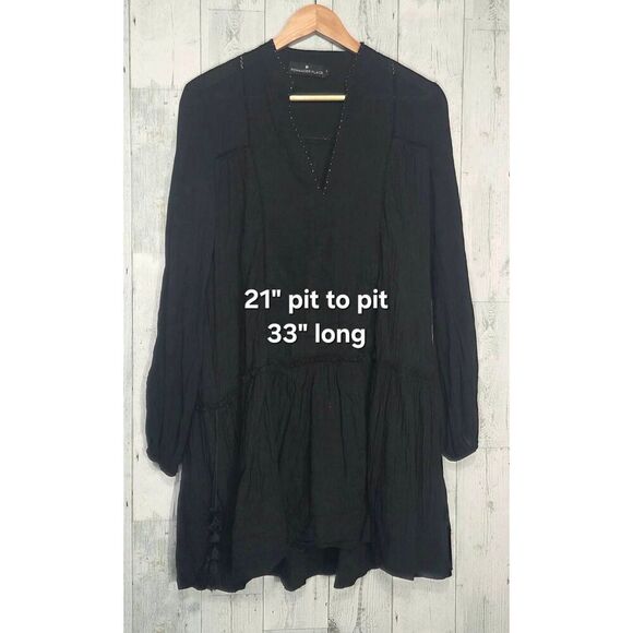 Pomander Place Ophelia Dropped Waist Dress / Coverup Sz. S - Picture 4 of 6